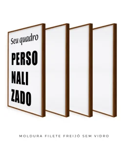 Galeria quadros personalizados retangulares