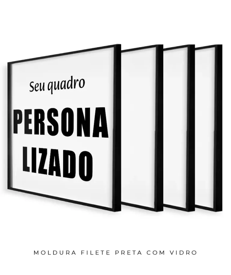 Galeria quadros personalizados quadrados