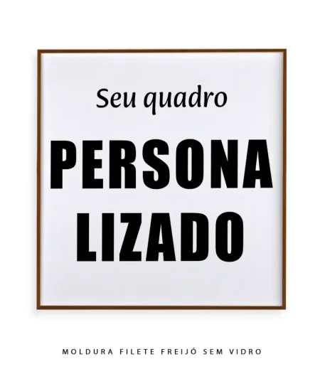 Quadro personalizado quadrado