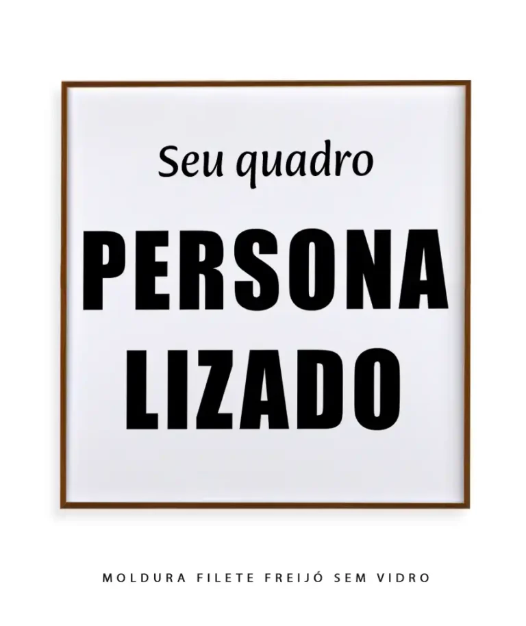 Quadro personalizado quadrado